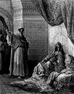 Gustave Doré - Saint Francis of Assisi and the Sultan