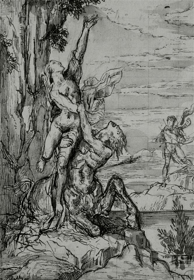 Gustave Moreau - Enlèvement de Déjanire