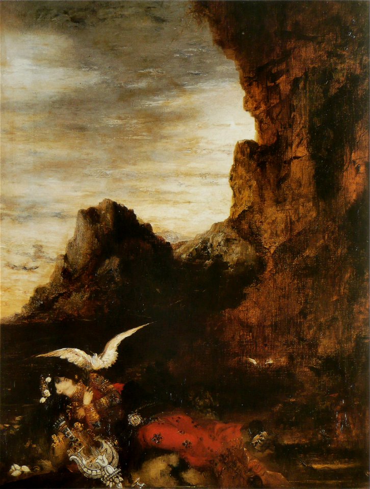 Gustave Moreau - Mort de Sapho
