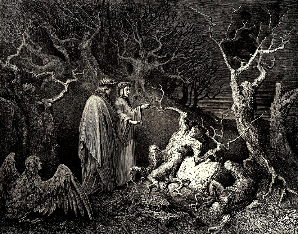 Gustave Doré - Dante Alighieri - Inferno - Plate 10 (Canto III