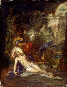 Gustave Moreau - Pietà - Google Art Project. Free illustration for personal and commercial use.