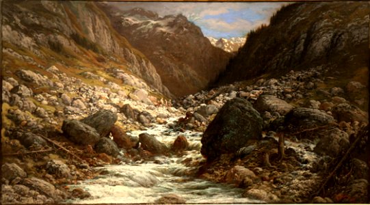 Gustave Doré - Torrent de montagne