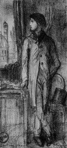 Gustave Moreau - Portrait de Degas