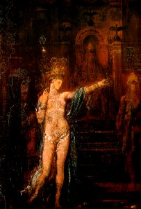 Gustave Moreau Salomé 1876. Free illustration for personal and commercial use.