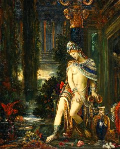 Gustave Moreau - Suzanne et les vieillards. Free illustration for personal and commercial use.