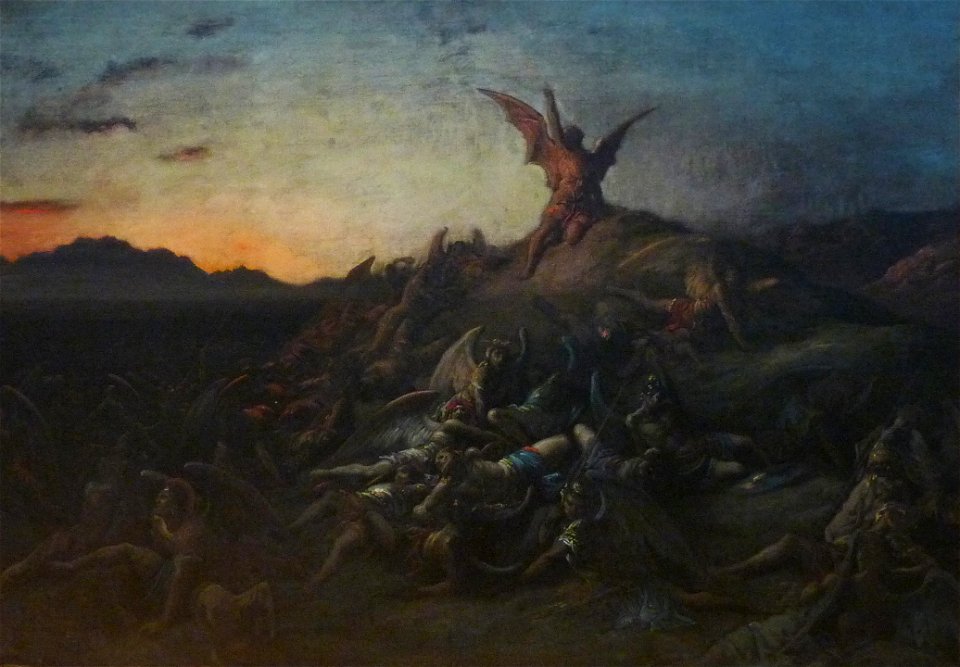 Gustave Doré-La chute des anges rebelles