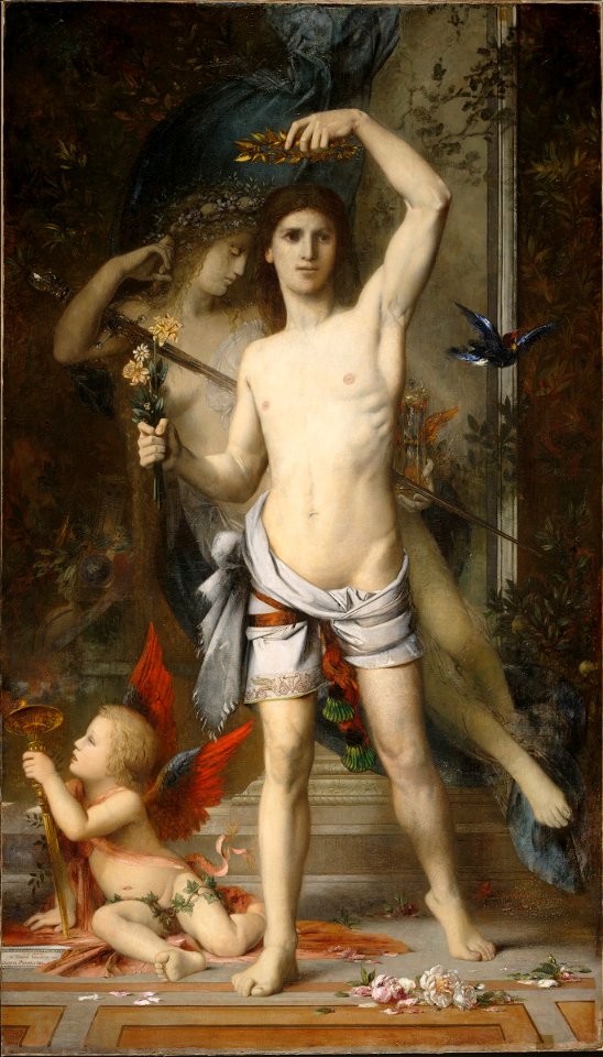 Gustave Moreau - The Young Man and Death - 1942.186 - Fogg Museum