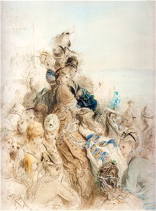 Gustave Doré - Le Grand Derby, circa 1870