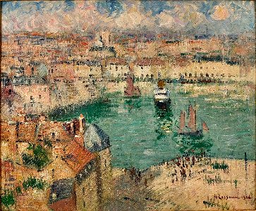 Gustave Loiseau - Port de Dieppe