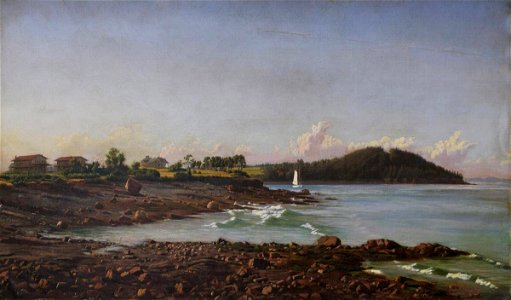 Gustavus Adolphus Behne - Lake Chieming, Bavaria - 1913.17.3 - Reading Public Museum