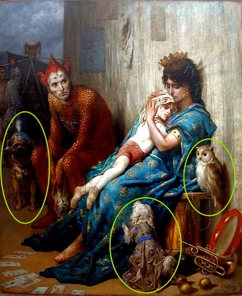 Gustave Doré Les Saltimbanques 4