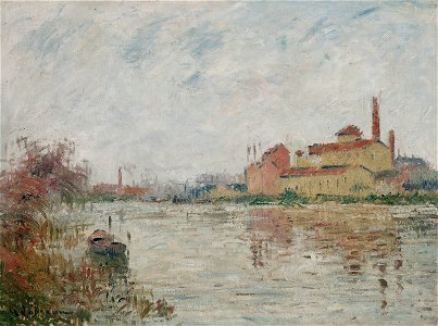 Gustave loiseau lusine au bord de la riviere 014435)