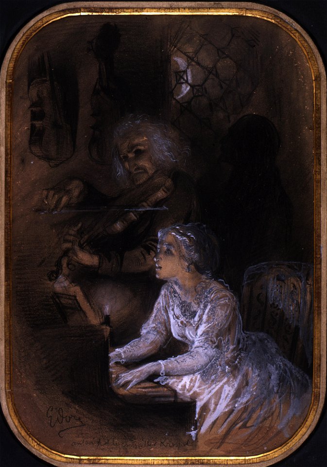 Gustave Doré, Le Violiniste inspiré