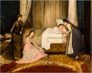 Gustave Léonard de Jonghe - The Young Mother