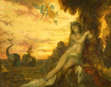 Gustave Moreau (1826-1898) - Perseus and Andromeda - K2953 - Bristol City Museum and Art Gallery