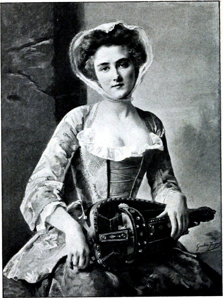Gustave Jacquet La joueuse de Vielle