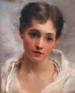 Gustave Jean Jacquet - A Pretty Maid
