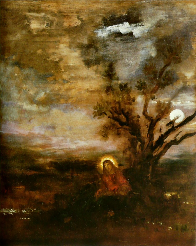 Gustave Moreau - Le Christ au jardin des Oliviers