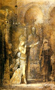 Gustave Moreau - Salome Dancing - WGA16205. Free illustration for personal and commercial use.