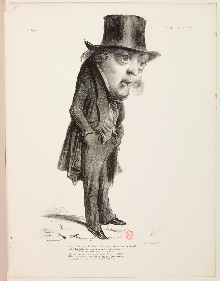 Gustave Planche- Panthéon charivarique