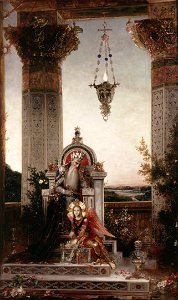 Gustave Moreau - King David - Hammer museum. Free illustration for personal and commercial use.