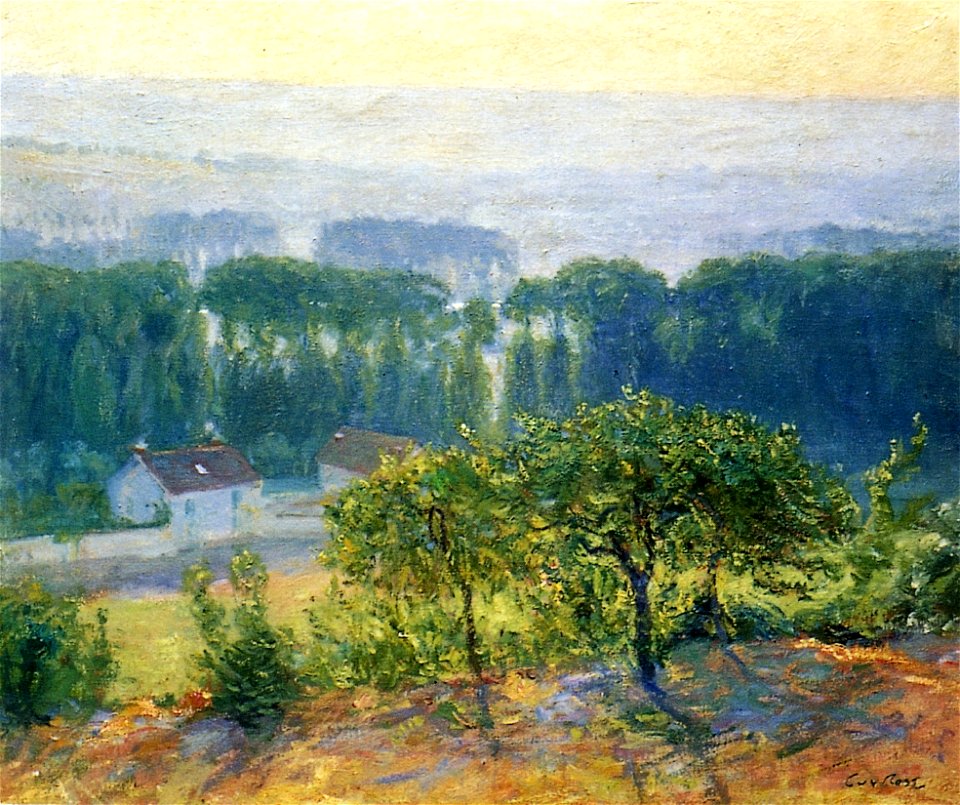 Guy Rose - Late Afternoon, Giverny