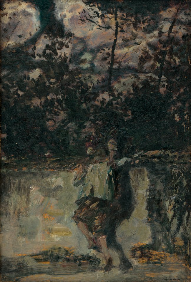 Gusztáv Magyar-Mannheimer - Uličníci z Capri - M 110 - Ernest Zmeták Art Gallery