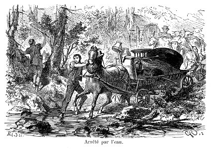 Gustave Roux 07 Arrêté par l'eau