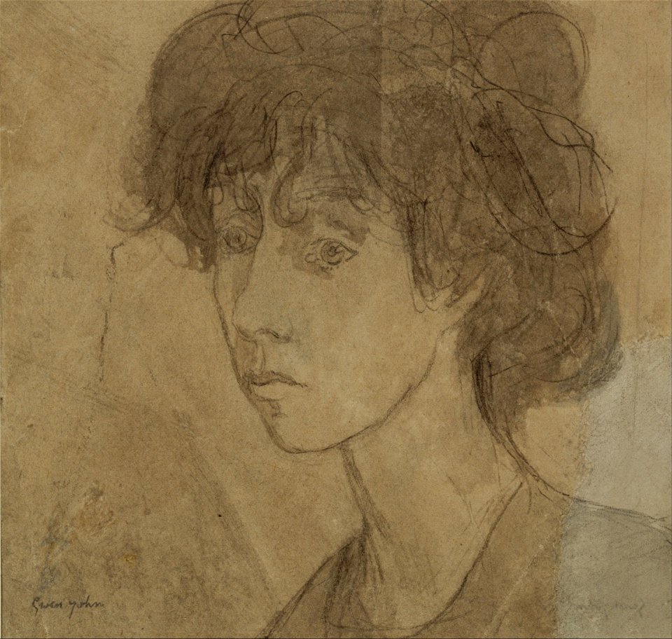Gwen John - Head of a Woman - Google Art Project
