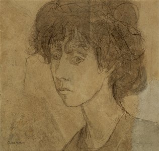 Gwen John - Head of a Woman - Google Art Project
