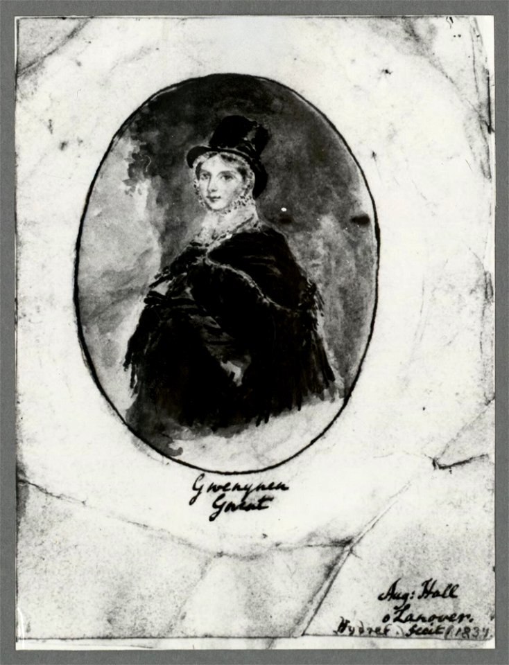 Gwenynen Gwent, Lady Llanover Aug; Hall o Lanover, fecit Hydref 1837 (5254849)