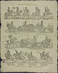 Gy kind'ren die deez' print beziet Wensch steeds naar vrede en de oorlog niet-Catchpenny print-Borms 0893