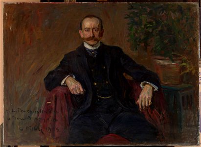 Gustaw Pillati - Portrait of Łukasz Dobrzański - MP 1265 MNW - National Museum in Warsaw