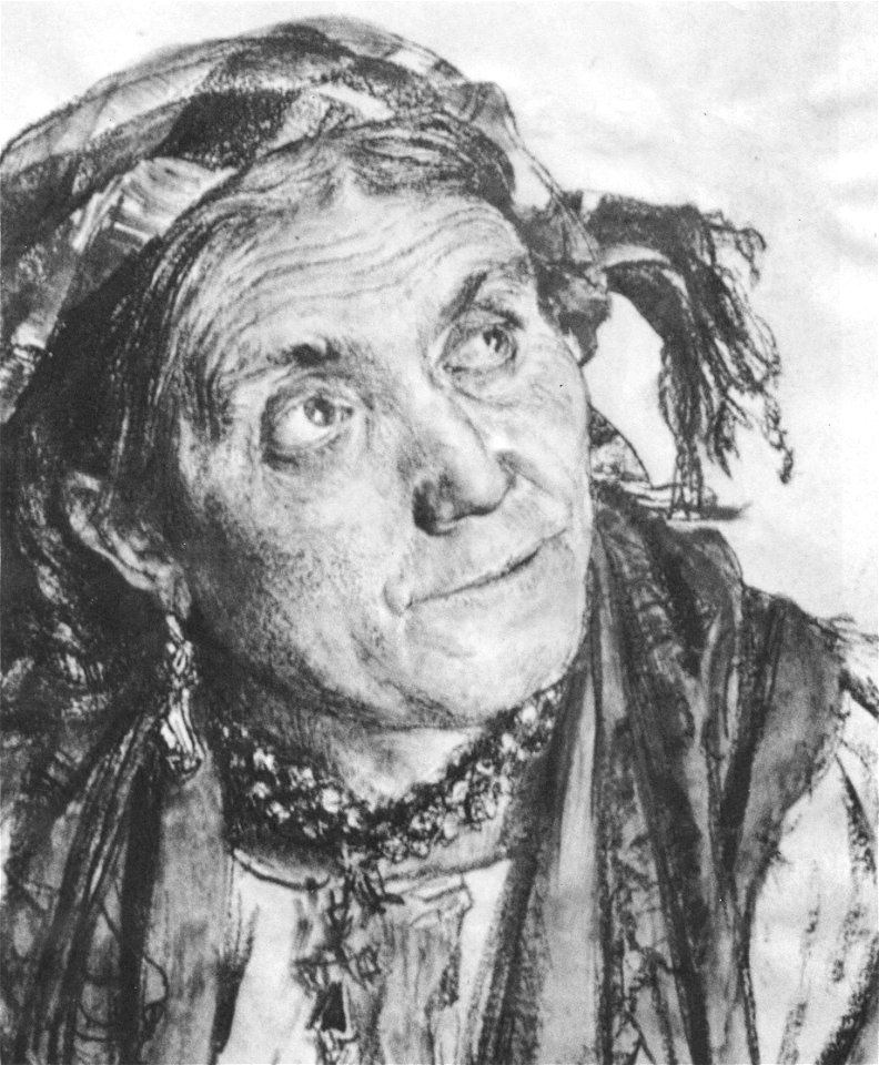 Gypsy Woman (drawing)