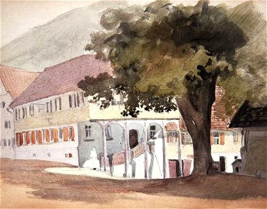 Gutenberg - Gasthaus zum Löwen - von Edauard von Kallee