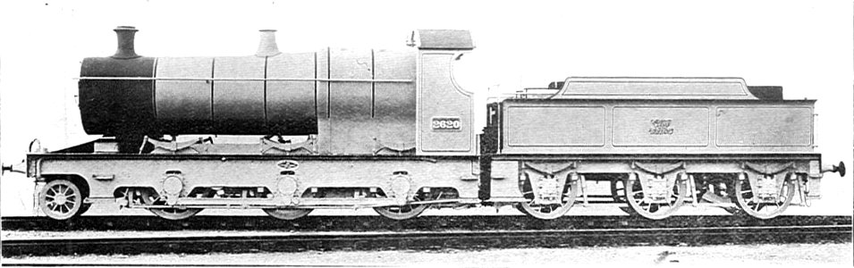GWR Aberdare class 2620 (Howden, Boys' Book of Locomotives, 1907)