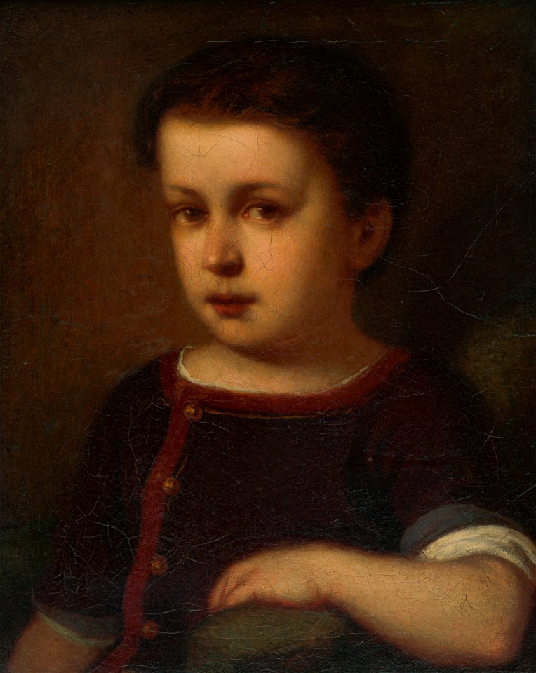 Gyula Benczúr - Podobizeň dieťaťa - O 154 - East Slovak Gallery