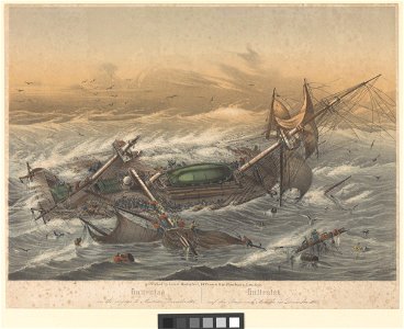 Guttentag on the voyage to America, December 1860 RMG PW7762