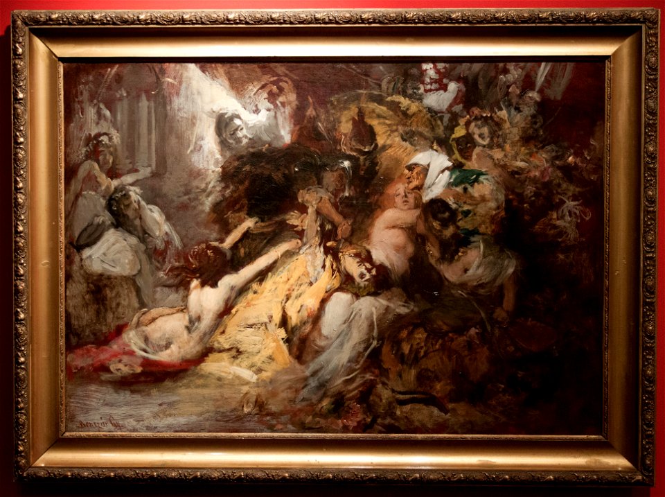 Gyula Benczúr - Death of Ladislaus IV of Hungary
