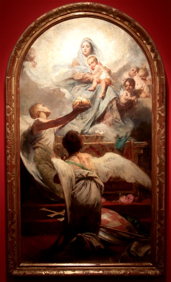 Gyula Benczúr - Patrona Hungariae