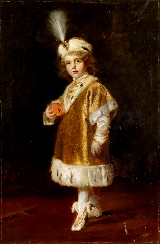 Gyula Benczúr Kronprinz Otto 1917