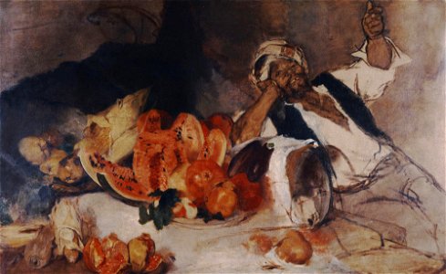 Gyzis Nikolaos Middle Easterner with fruits