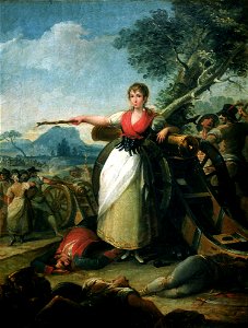 Gálvez, Juan - Agustina de Aragón - Google Art Project