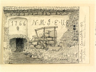 Gästrikland, Torsåkers sn. Smältsmedjan i Gammestilla - Nordiska museet - NMA.0088807