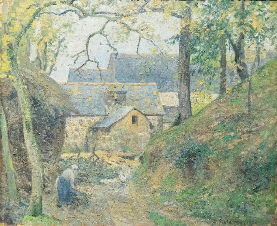 Gård i Montfoucault 1874