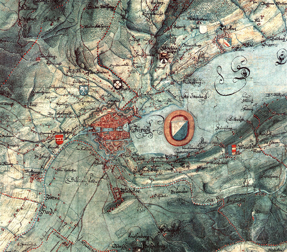 Gygerkarte Stadt Zürich