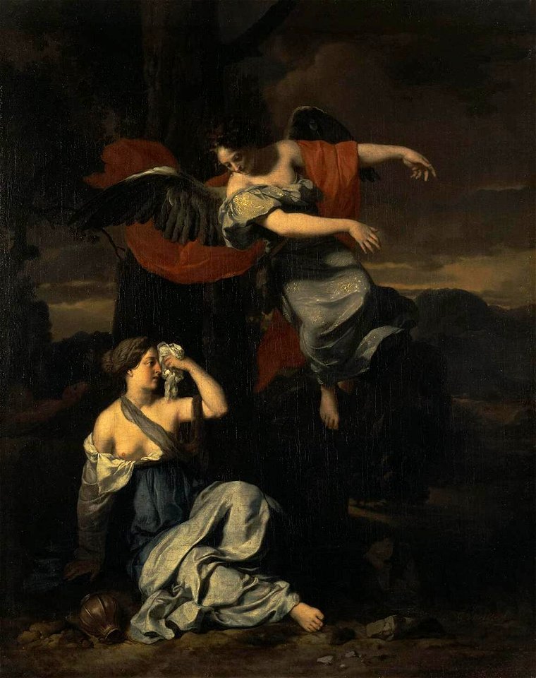 Gérard de Lairesse - Hagar in the Desert - WGA12392