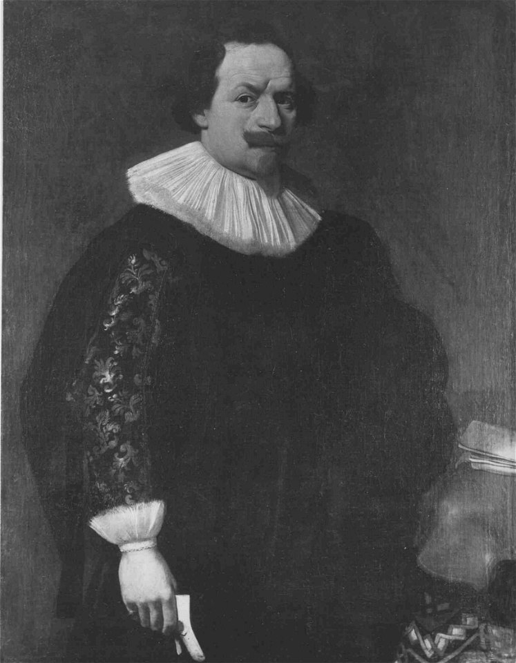 Gérard Douffet - Bildnis eines Mannes mit einer Narbe - 4885 - Bavarian State Painting Collections