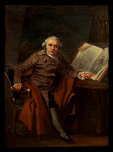 Gérard, Marguerite - Portrait présumé de Jean-Jacques Lagrenée dit Portrait d'un homme dans un manteau croisé - 2008.4 - Musée Cognacq-Jay