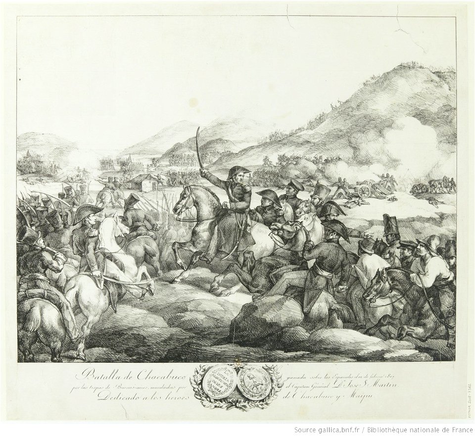 Géricault - Batalla de Chacabuco, btv1b10029048m